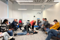 First Aid and CPR Corporate session in Brampton