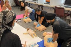 First Aid and CPR Session in Brampton