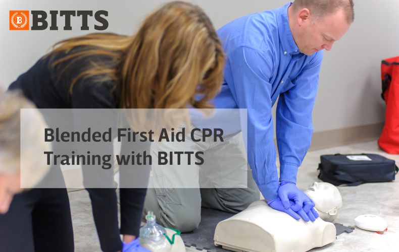 Blended First Aid CPR Training with BITTS